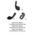 thumbnail image 4 of Eigraketly Soporte para manillar Speemeter, accesorio de ciclismo profesional, accesorio de fijación de Base de ordenador de bicicleta delantera estable, Ciclismo Tipo 3 Eigraketly OD026702-03, 4 of 6