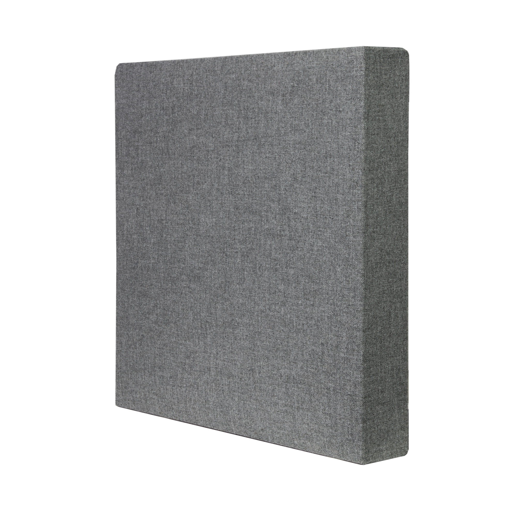 ATS Acoustics ECO Panel Low-VOC Professional Studio Recording Booth Sound Absorbing Acoustic Panel 24" x 24" x 4" (Charcoal)