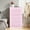 Pink, variant on 6-Drawer Cabinet, Matte Gold Handles Textured Melamine Particleboard Cabinet, Tall Space-Saving Storage Organizer for Bedroom Home Office Living Area
