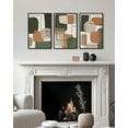 thumbnail image 4 of Drsoum 16x24in3pcs Black Framed Modern Abstract Home Decor Picture Framed Wall Decor Color Blocks Artwork for Bedroom Bedroom, 4 of 8