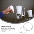 thumbnail image 4 of CIMAXIC 30Pcs Lamp Retaining Hardware Silver Manganese Steel Versatile Application Homeowners, 4 of 8
