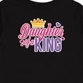 thumbnail image 4 of Inktastic Daughter of a King with Crown Fathers Day Boys or Girls Long Sleeve Toddler T-Shirt, 4 of 5