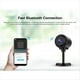 thumbnail image 5 of Mini Cámara WiFi con Conexión Bluetooth, Cámara de Vigilancia de 3 MP para Interiores, Cámara IP Inalámbrica, Monitor de para el Hogar., 5 of 9