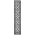 thumbnail image 2 of Contemporary Home Living 2' x 10'  Geometric Diamond Rectangular Area Throw Rug Runner - Gray and, 2 of 4