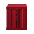 thumbnail image 3 of Acme Cargo Container Style Metal Frame Nightstand, Multiple Colors, 3 of 5
