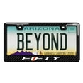 thumbnail image 2 of Chevrolet Camaro 50 Year in 3D on Real Carbon Fiber ABS Plastic License Plate Frame, 2 of 8