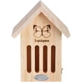 thumbnail image 2 of Esschert Design WA39 Butterfly House with Line Drawing, 4.8"D x 6.7"W x 9"H, 2 of 4