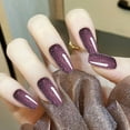 thumbnail image 6 of Glitter Nail Polish Purple Sparkle Nail Varnish 8.5ml, Shimmery Nail Polish with Easy Brush for Nail Art, Party, Dating, Everyday Wear, Long Lasting Formula, 6 of 6