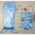 thumbnail image 2 of 3PCS Bebé Niñas Niños Sirena Traje de baño Princesa Playa Azul 130, 2 of 6