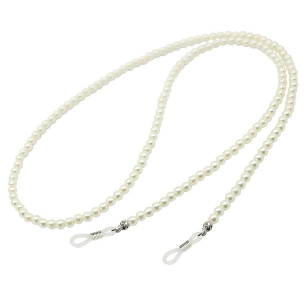 Cadenas De Cuerda Antideslizante Deportivas Coll De Cadena De Lectura - Blanco Colcomx Correa para gafas de mujer