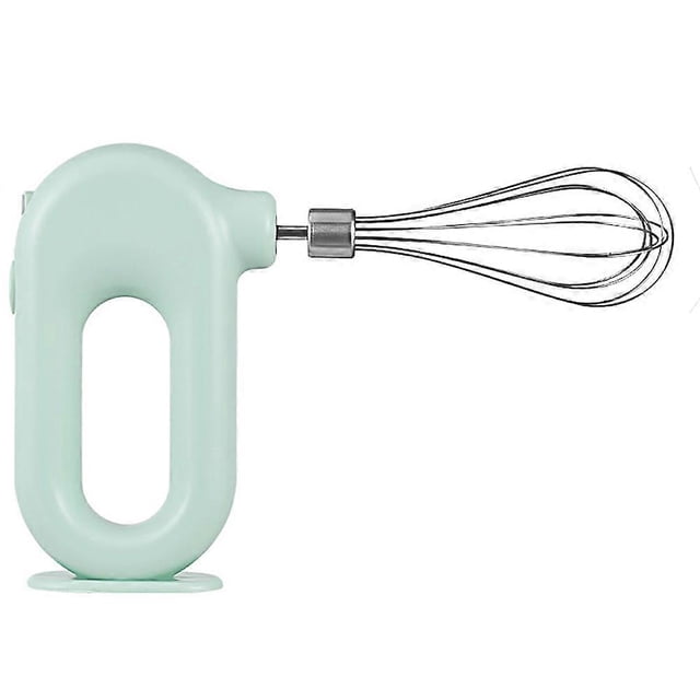Egg Beater Electric Hand Held Device For Chefs And Bakers In Green Color Mixing Eggs With 20W Rated Power 1 Set