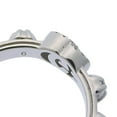 thumbnail image 3 of Pre-Owned Gucci 5.0g GG Interlocking G Ring in 18K White Gold with Full... (Good), 3 of 5