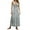 White, variant on Musuos Women Leopard Printed Slip Dress, Sleeveless Backless Deep V-neck A-line Long Dress