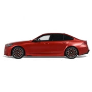 2025 BMW M5 (G90) Pebble Beach Edition Fire Orange Metallic with Black Top 1/18 Model Car by GT Spirit