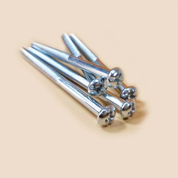 Tornillos DIN 920 Cabeza Plana Ranurada (pequeña Cabeza) – Acero Galvanizado – M3 A M4, Longitudes 3-16mm