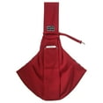 thumbnail image 4 of Bolsa de Hombro para Perros Y , Bolsa de Transporte Bolsillo, Bolsa Mascotas para Senderismo, Perros Peq , Rojo Sunnimix Portador de animales, 4 of 5