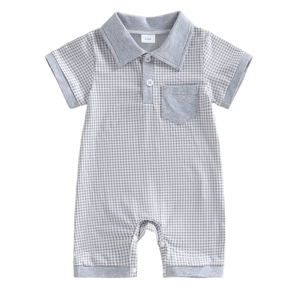 Akiihool White Baby Onesies Baby Bodysuits Newborn to Infant (Grey,0-3 Months)