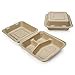 thumbnail image 2 of 100% Compostable Disposable Food Containers with Lids [8â€X8â€ 3-Comp 200 Pack] Eco-Friendly Take-Out TO-GO Containers, Heavy-Duty, Biodegradable, Unbleached by Earth's Natural Alternative, 2 of 4