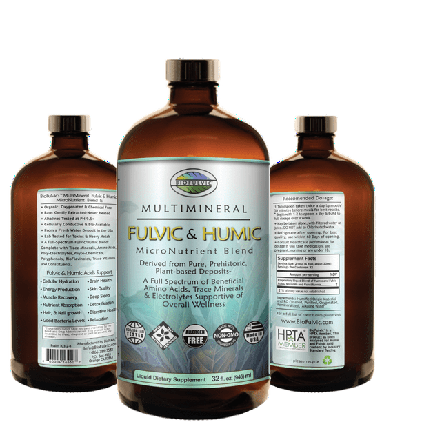 BioFulvic Fulvic & Humic Acid multi mineral micro nutrient Liquid