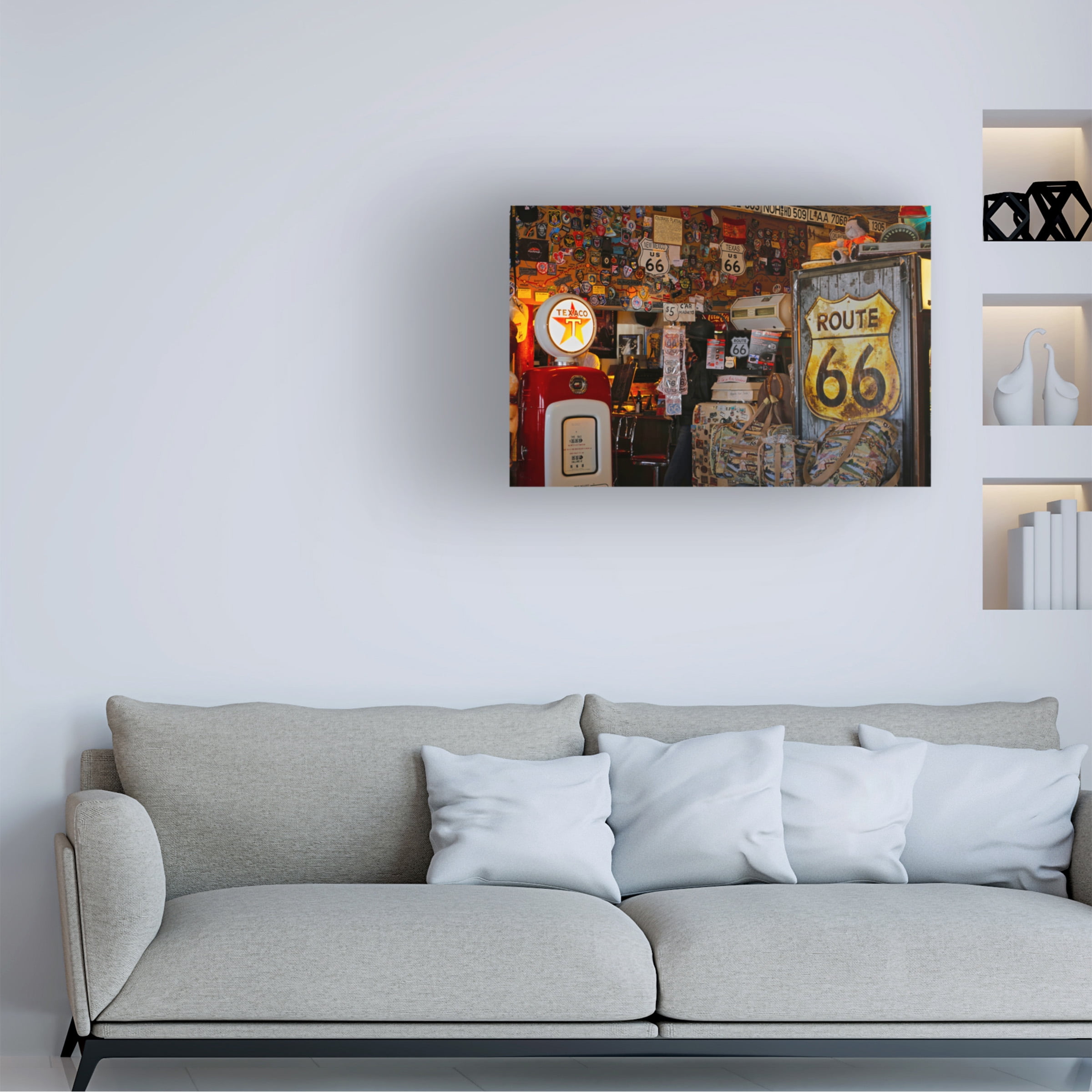 Susan Vizvary Photography 'Route66 Interior Store' Canvas Art