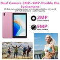 thumbnail image 4 of Android Tablet, 7 Inch Tablets, 8GB+32GB+1024GB Expand, Quad-Core 1.5GHz Processor, 5MP Dual Camera,1024 x 600 IPS HD Display Screen, 3000mAh Battery, 5G WiFi6, Google GMS 7 Tablet with Case, 4 of 7