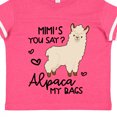 thumbnail image 4 of Inktastic Mimi's You Say Alpaca My Bags Boys or Girls Toddler T-Shirt, 4 of 5