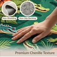 thumbnail image 6 of ODIKA 8'x10' Washable Area Rug Jungle Insect Eclectic Scatter Motif Patterned Motifs Border for Living Room, Under Sectional, Family , Durable, Non-Slip, 6 of 7