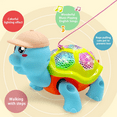 thumbnail image 6 of Baby Walker with Music and Night Lights, Leash Turtle Glowing Will Walk With Light Music Kids Boys And Girls Toys, 6 of 6