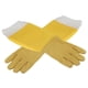 thumbnail image 3 of Mangas de apicultura, guantes de apicultura, guantes de piel de oveja transpirables, guantes protectores diseñados meticulosamente, 3 of 12