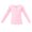Pink, variant on Asxite Girls Solid Tops Cotton Long Sleeve Crew Neck T Shirt Fall Casual Dance School Uniform