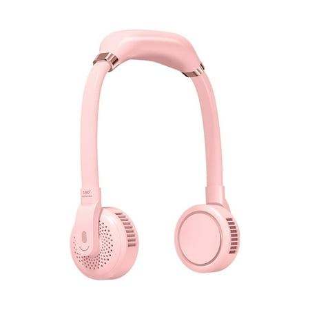 

Portable Neck Fan Hand Free Personal Mini Bladeless Fans USB Neck Hang Fan