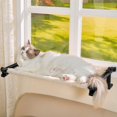 thumbnail image 1 of Reposapiés para Ventana de Gato Nxwjoy 2 en 1 Cama Ajustable para Gatos Grandes, 1 of 8