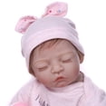 thumbnail image 4 of SalonMore 20" Réaliste Silicone Renaître Bébé Fille Nouveau-Né Poupées, 4 of 7
