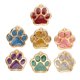 thumbnail image 1 of 7 piezas de metal compacto lindo mascota colgante perro huella identidad cuello colgante etiqueta accesorio, 1 of 8