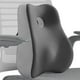 thumbnail image 1 of Cojín de espuma viscoelástica para la espalda, cojín para silla con respaldo bajo, mejora la postura al sentarse en el sofá, el coche, la conducción y Gris, 1 of 8