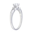 thumbnail image 2 of Clear Cubic Zirconia Multi-Shape Stone Ring Sterling Silver Size 7, 2 of 4