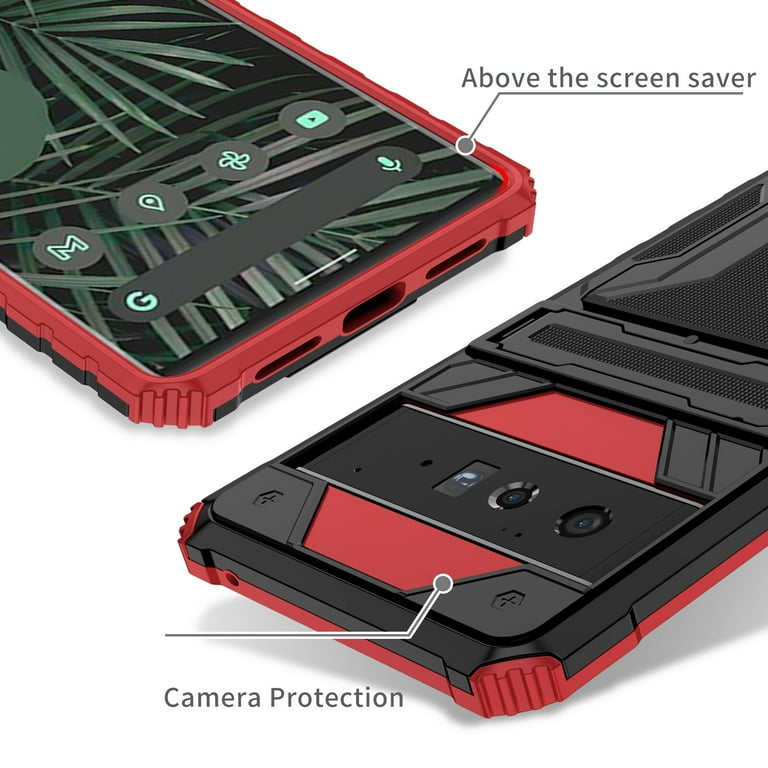 Google Pixel 6 Pro 本体とケース Cutyskin Google Pixel 6 Pro Armor Case with Hidden Card Holder