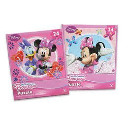 Childrens Beginner Puzzle Assorted 24 Piece Minnie Mouse Puzzle
