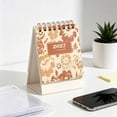 thumbnail image 4 of 2027 English Desktop Calendar Mini Standing Flip Planner for Home Office School Monthly Schedule Organization(Yellow), 4 of 6