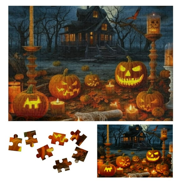 Shiartex Halloween Nightmare Jigsaw Puzzle for Company 300 PCS