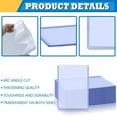 thumbnail image 3 of Card Sleeves, 25 Pcs Baseball Card Protectors, Basketball Card Sleeves, Hard Plastic Top Loads for Cards, Trading Card Sleeves Holder for Sports Baseball Football Game Cards,3 x 4 inch, 3 of 8