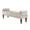 Champagne, variant on Xukmct Rectangle Bed Bench with Wood Legs, Upholstered Velvet Entryway Bench for Living Room, Bedroom, Office, Black