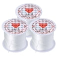 thumbnail image 2 of Crystal Thread 3Pcs White Elastic Thread with Ample Length for Craft, 2 of 4