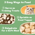 thumbnail image 4 of Freeze Dried Chicken Cat Treats  21.3 oz, Single Ingredient Chicken High Protein Pet Training Snacks or Food Topper for Cats & Dogs, 4 of 8