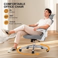 thumbnail image 5 of Office Chair, Ergonomic Breathable Mesh,Flip-Up Arms and Adjustable High Back Lumbar Support,Comfy Computer Chair for Home Office, 5 of 9