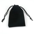 thumbnail image 1 of serony Black Convenient Storage Cotton Drawstring Bags For Handiwork And Jewelry Durability Velvet, 1 of 6