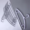 thumbnail image 3 of 60 pcs-16.1in Plastic Hanger Heavy Duty Plastic Standard  Hanger Standard 60 Plastic Hanger 60 pack Plastic Hanger Heavy Duty Clothes Hangers Plastic Retail Clothes Hangers Plastic Hanger 60 pack, 3 of 9