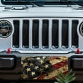 thumbnail image 5 of Worn out American Flag Front License Plate, Metal License Plate, Funny Standard Plates Personalized Novelty Decorative For Men/Women/Boys/Girls Car 6×12 Inch, 5 of 6
