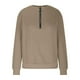 thumbnail image 5 of Camisas Sentuca para mujer, estilo jersey, cuello redondo, manga larga, blusas casuales lisas, 5 of 7