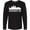 AB-Black, variant on Inktastic Cincinnati Ohio Skyline City Silhouette Long Sleeve T-Shirt